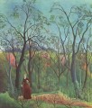 Die Wanderung im Wald 1890 Henri Rousseau Post Impressionismus Naive Primitivismus